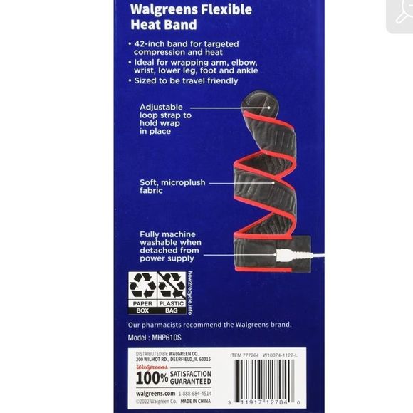 Walgreens Flexible Travel Heat Band - Picture 7 of 8